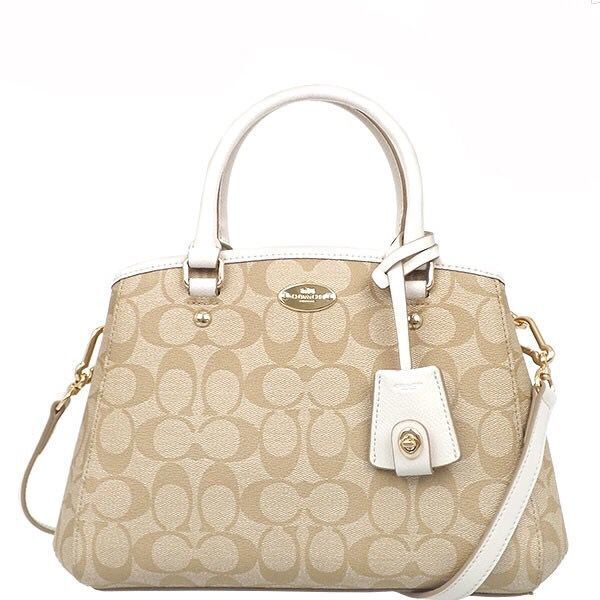 Coach Prairie Satchel In Signature Canvas Clearance Price - Click Image to Close